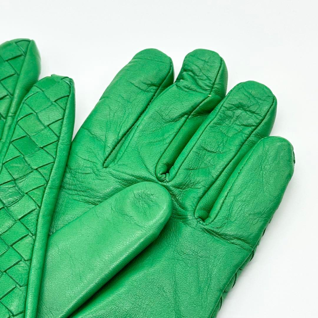 【新品未使用】BOTTEGA VENETA 手袋　ナッパレザー　パラキート
