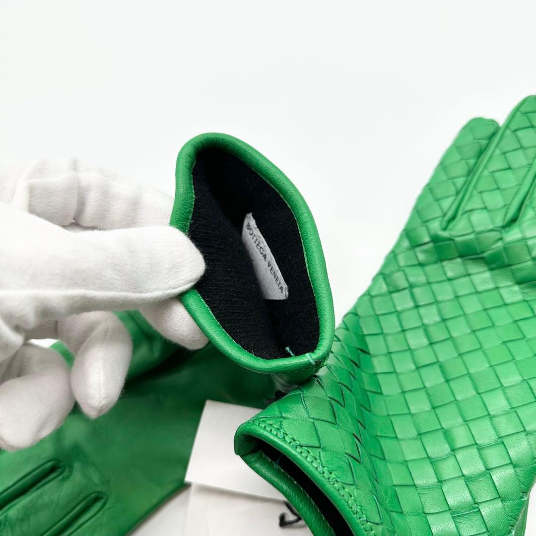 【新品未使用】BOTTEGA VENETA 手袋　ナッパレザー　パラキート