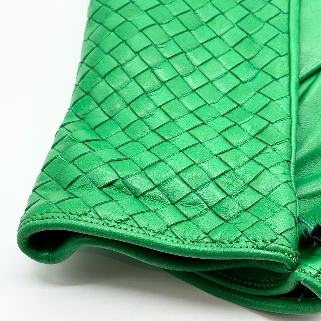 【新品未使用】BOTTEGA VENETA 手袋　ナッパレザー　パラキート