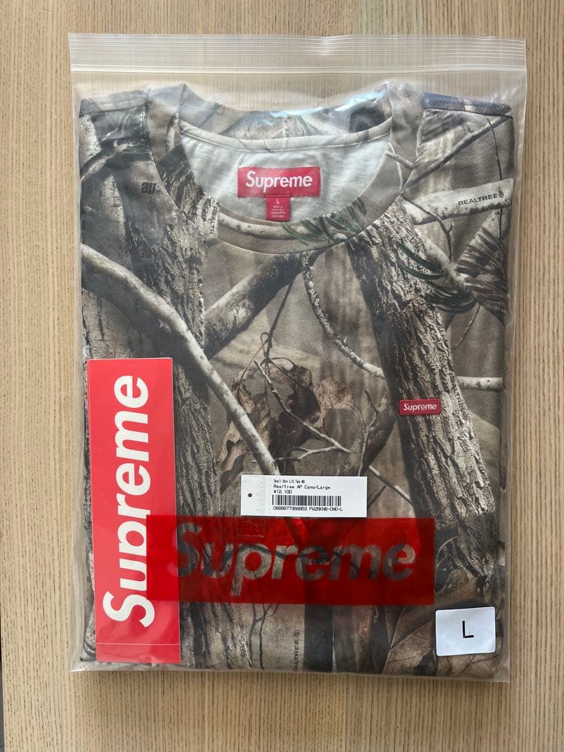 Supreme Small Box L/S Tee Lサイズ　新品