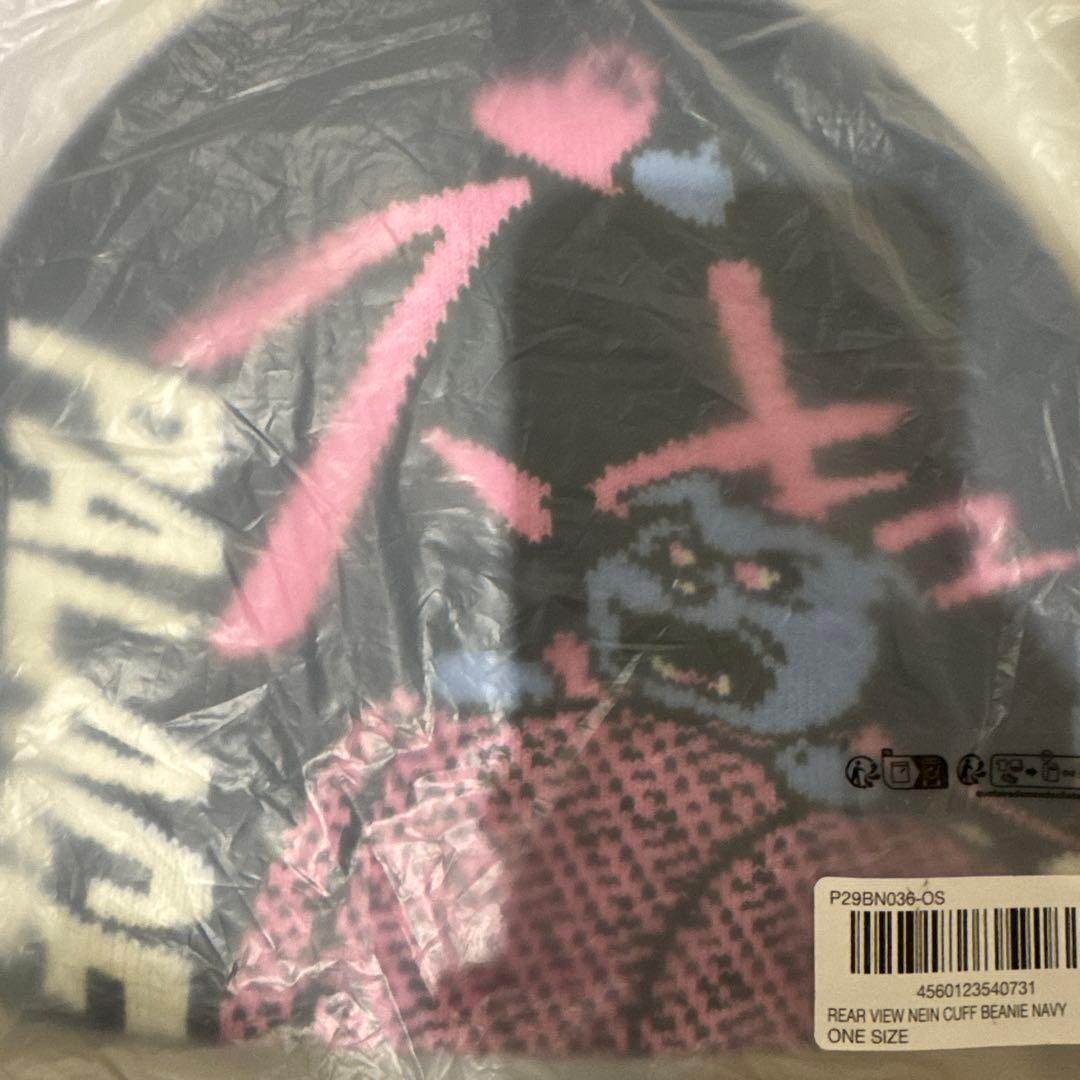 帽子 PALACE REAR VIEW NEIN CUFF BEANIE NAVY