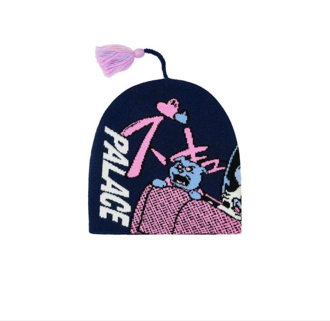帽子 PALACE REAR VIEW NEIN CUFF BEANIE NAVY