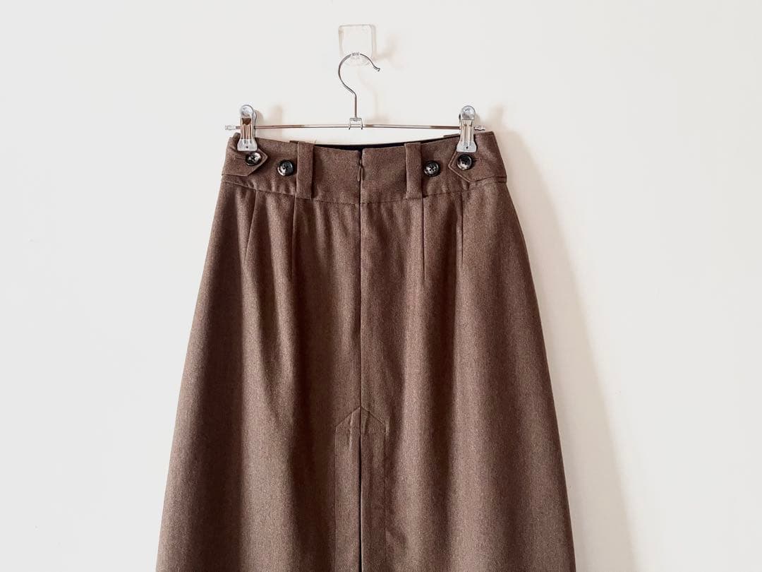 新品タグ2020 マーガレットハウエル×フォックスブラザーズ フランネルスカート