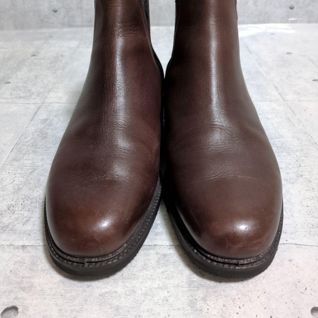 ク*ル様 極美品　REGAL　リーガル　サイドゴアブーツ　ハイカット　レザー　本