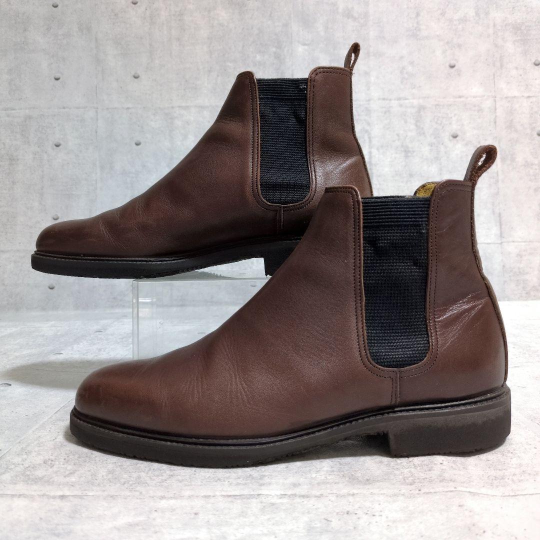 ク*ル様 極美品　REGAL　リーガル　サイドゴアブーツ　ハイカット　レザー　本