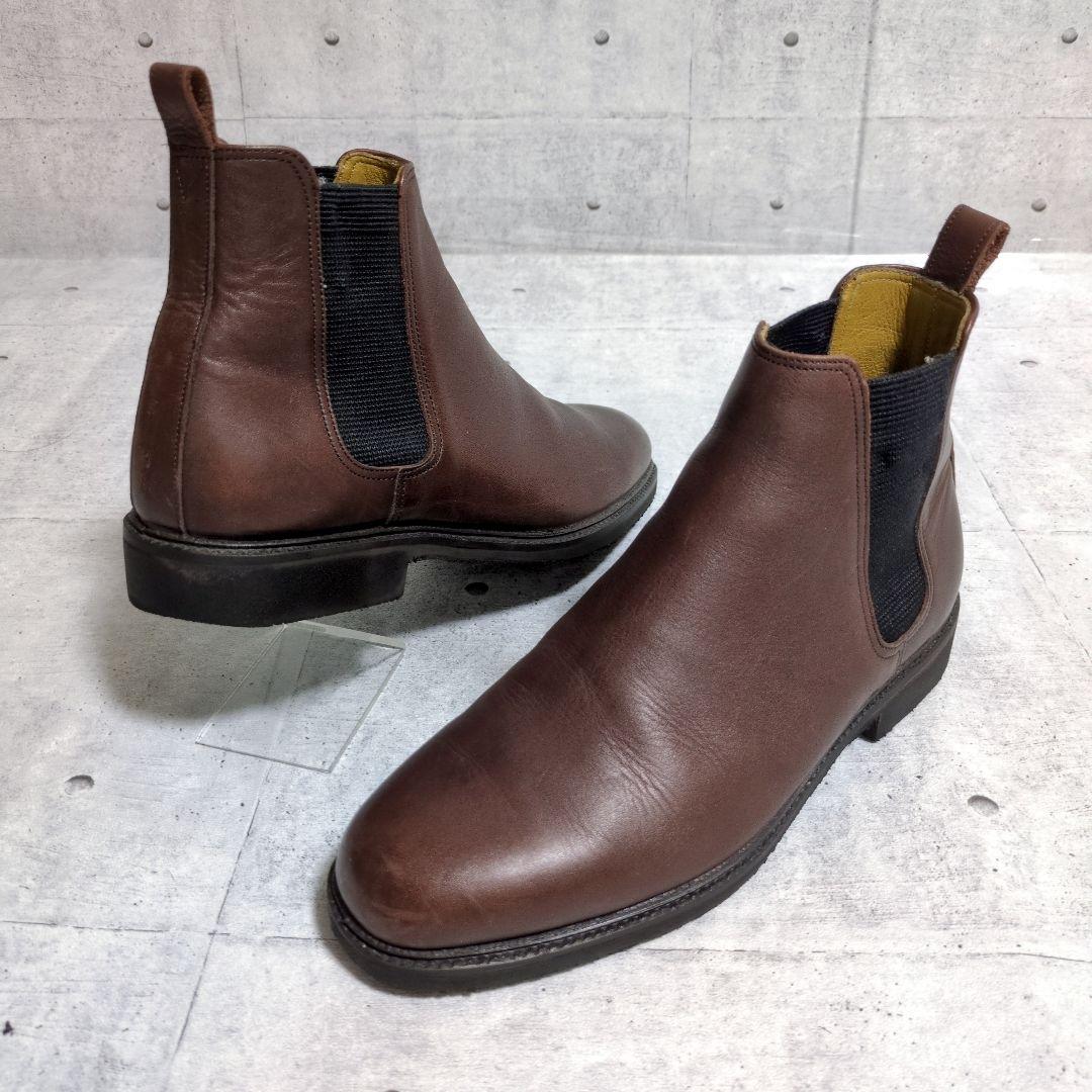 ク*ル様 極美品　REGAL　リーガル　サイドゴアブーツ　ハイカット　レザー　本