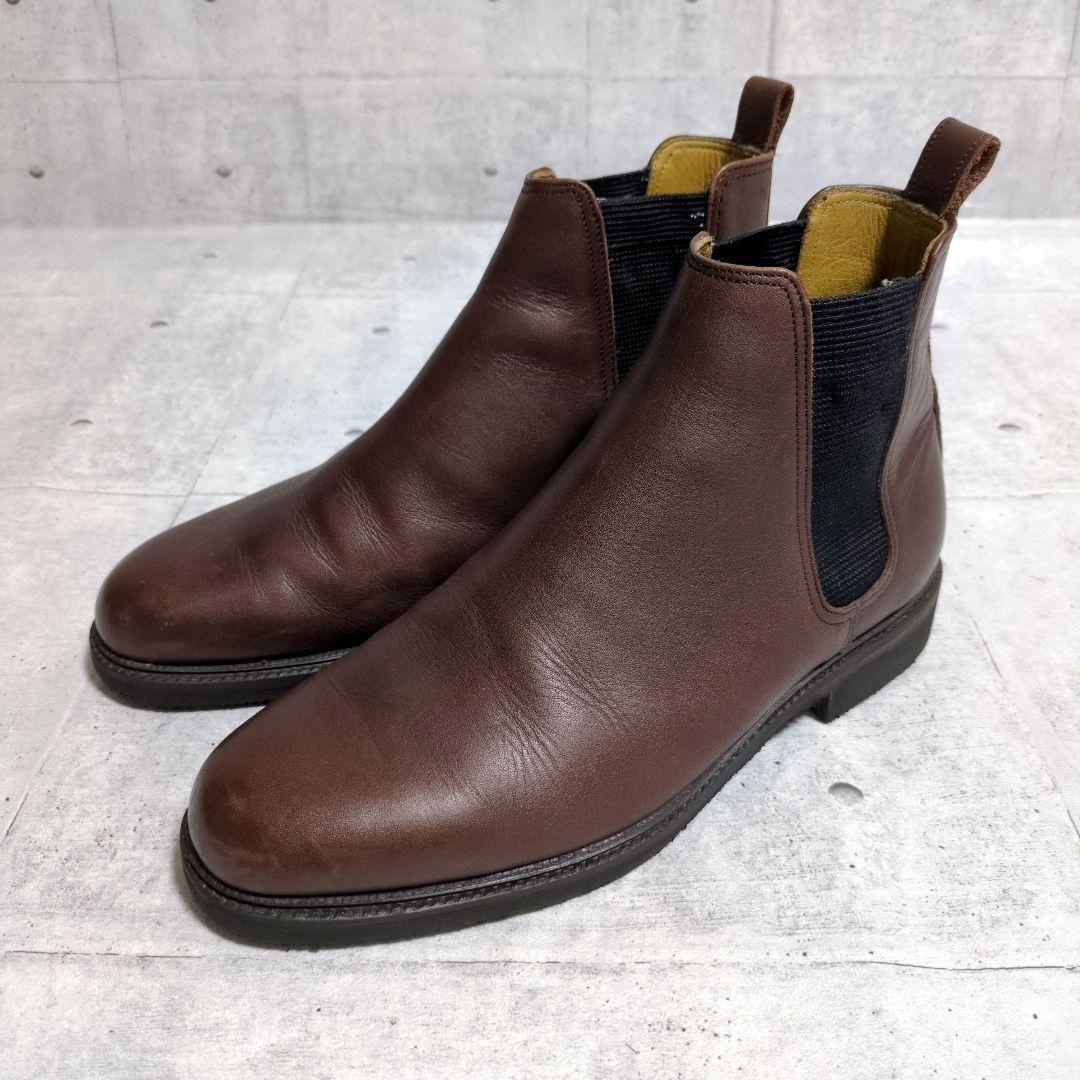 ク*ル様 極美品　REGAL　リーガル　サイドゴアブーツ　ハイカット　レザー　本