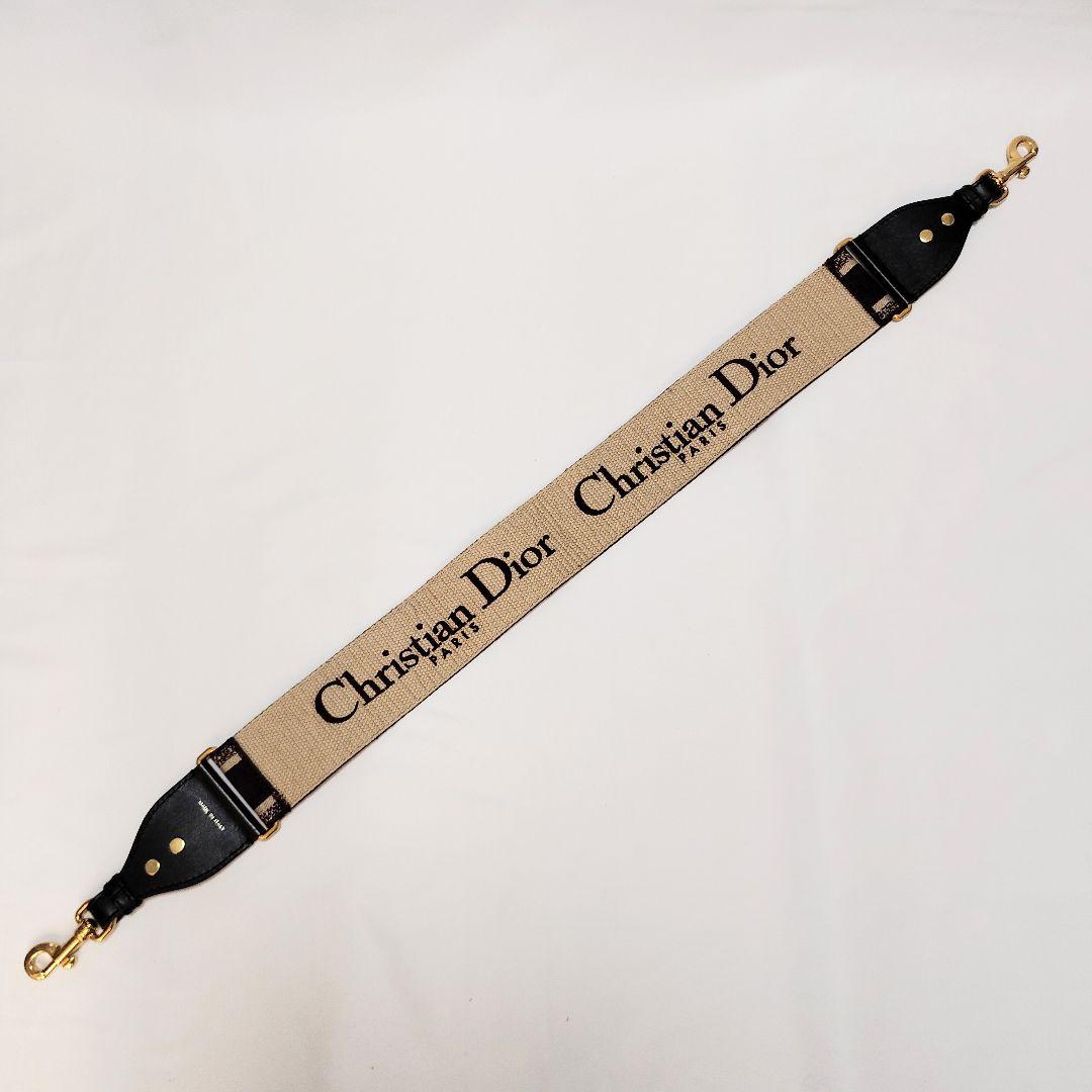 美品✨Christian Diorエンブロイダリー　ショルダーストラップ