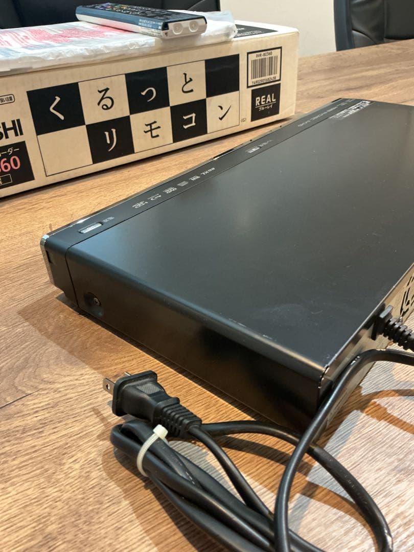 三菱ブルーレイレコーダー DVR-BZ360【動作確認済】リモコン・説明書・箱付