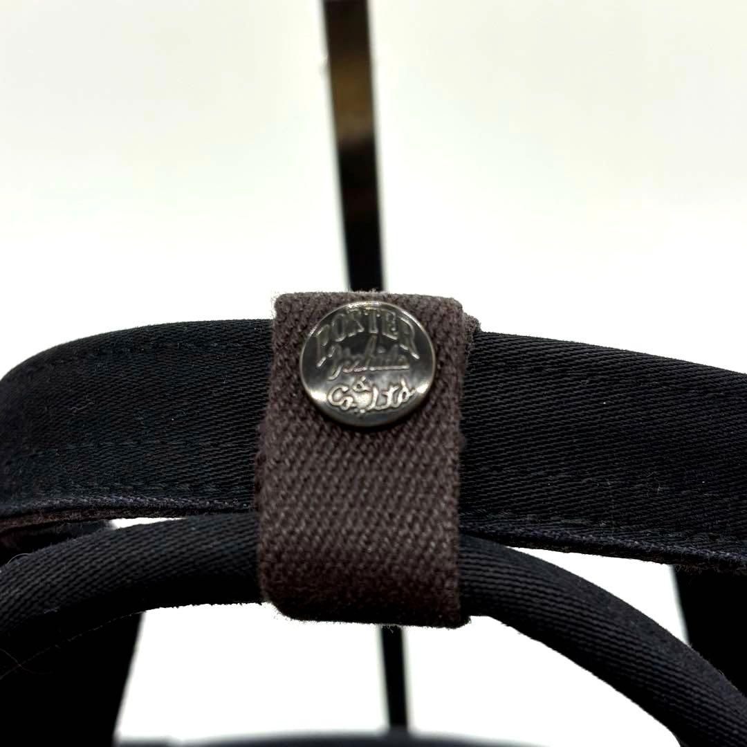 美品　ポーター　ラブアンドピース　2way ボストンバッグ　ロゴ　ブラック