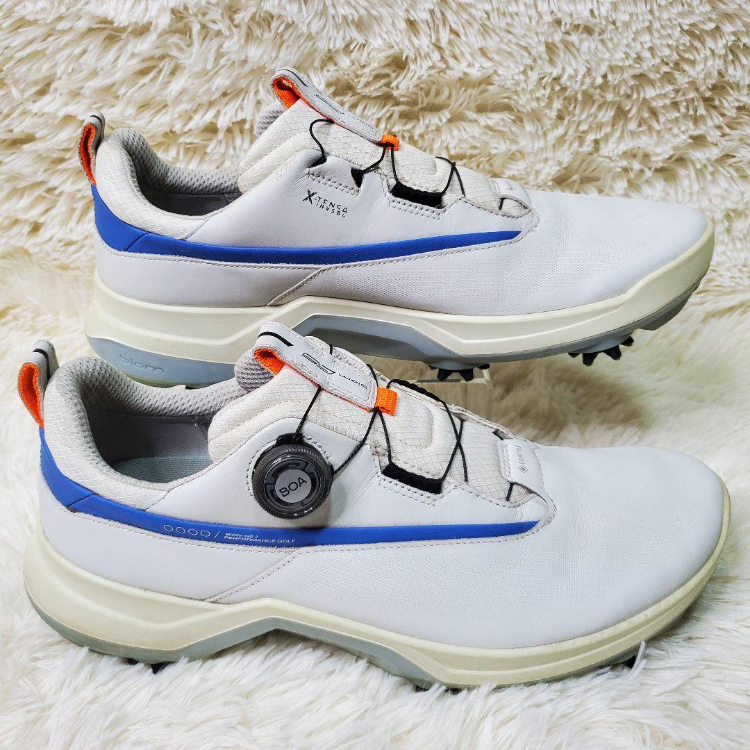 ecco　エコー　ゴルフシューズ　ボア　ゴアテックス　白　　27.5~28cm