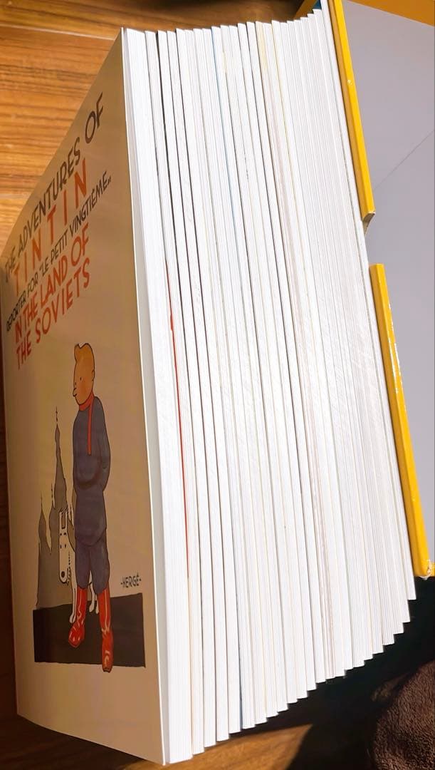 タンタンの冒険 The adventures of TinTin英語絵本 多読