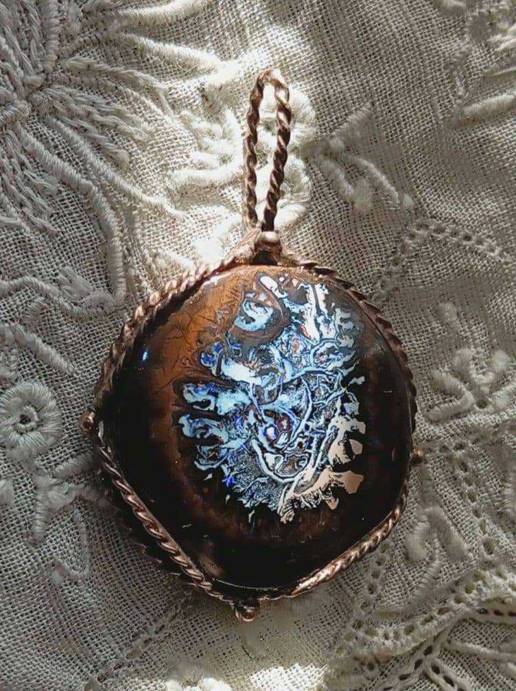 ❤❤水琴さま専用〚石の精霊〛　絵画石（ボルダーオパール）✨✨