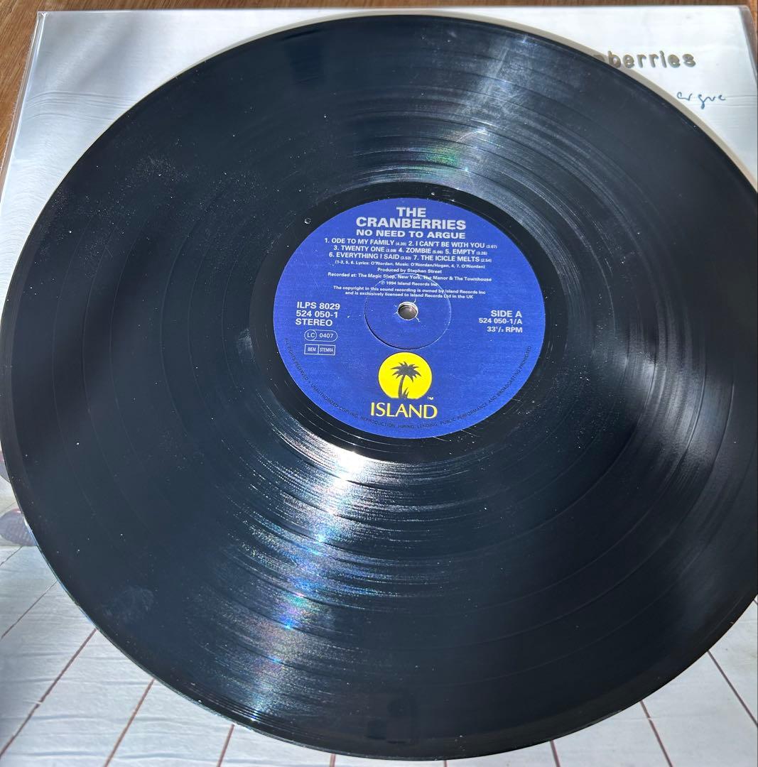 The Cranberries-No Need To Argue（オリジナル盤)