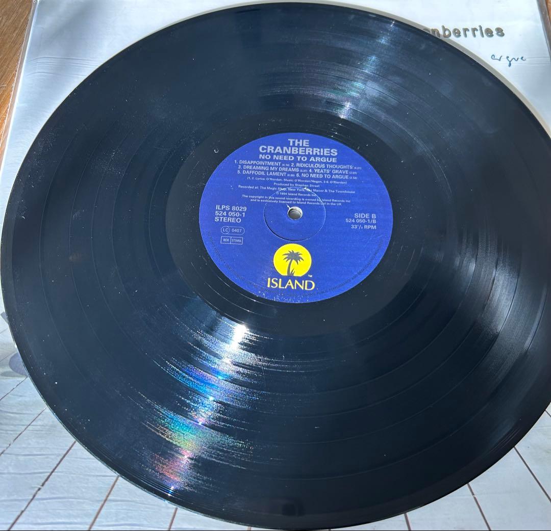 The Cranberries-No Need To Argue（オリジナル盤)