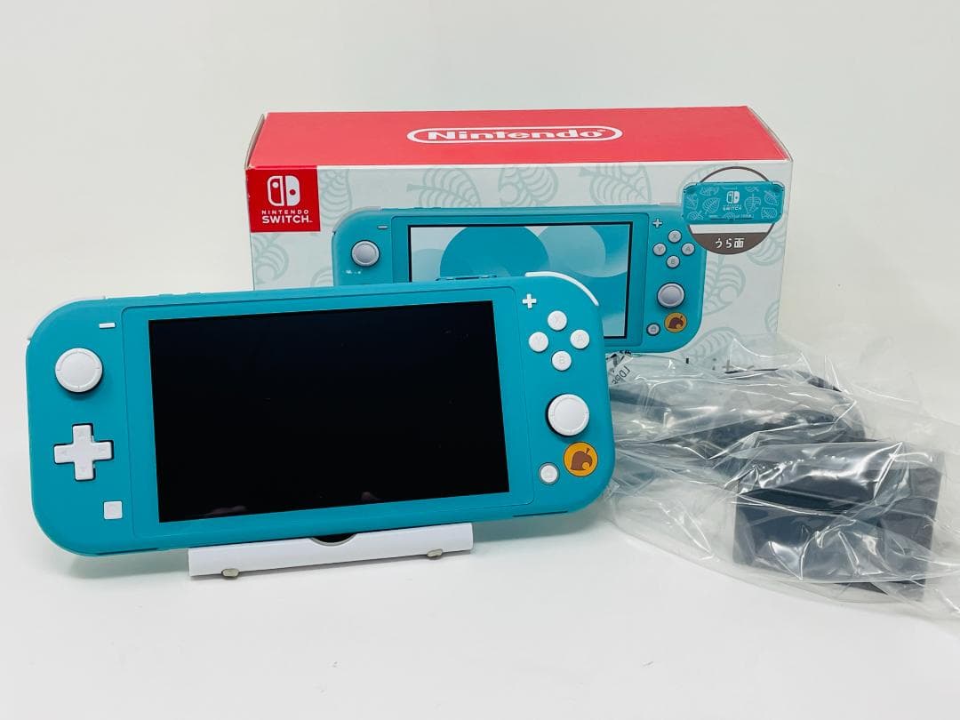 【極美品】Nintendo Switch Lite まめきち&つぶきち アロハ柄