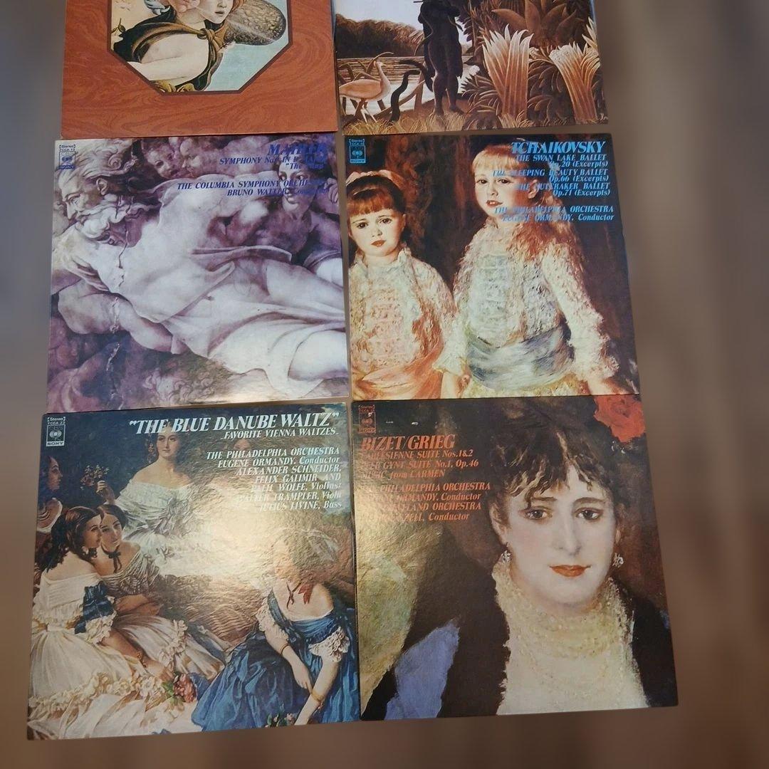 LPレコード １０枚✖３＝30枚　クラシック音楽