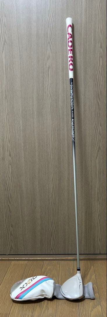 美品3WゼクシオXXIO12 フェアウェイウッド限定色エクリュホワイト