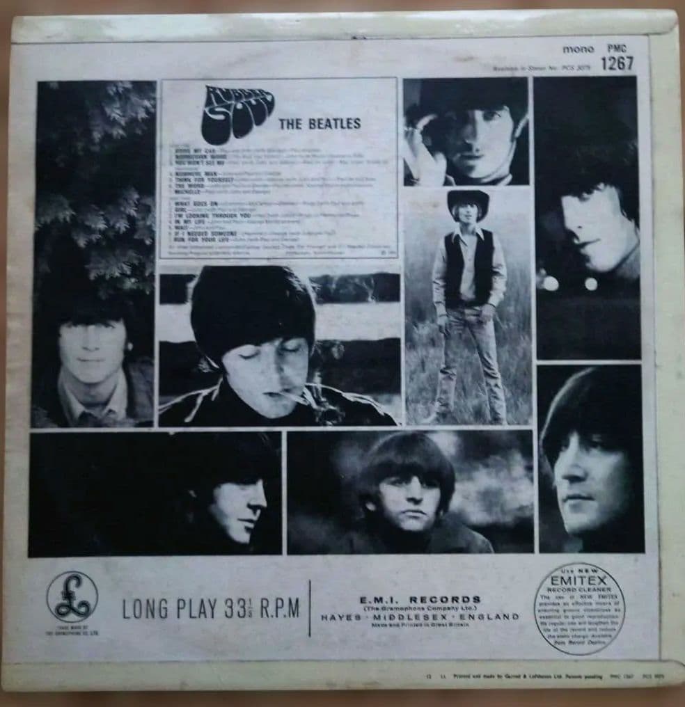 UK初回MONOラバーソール完品