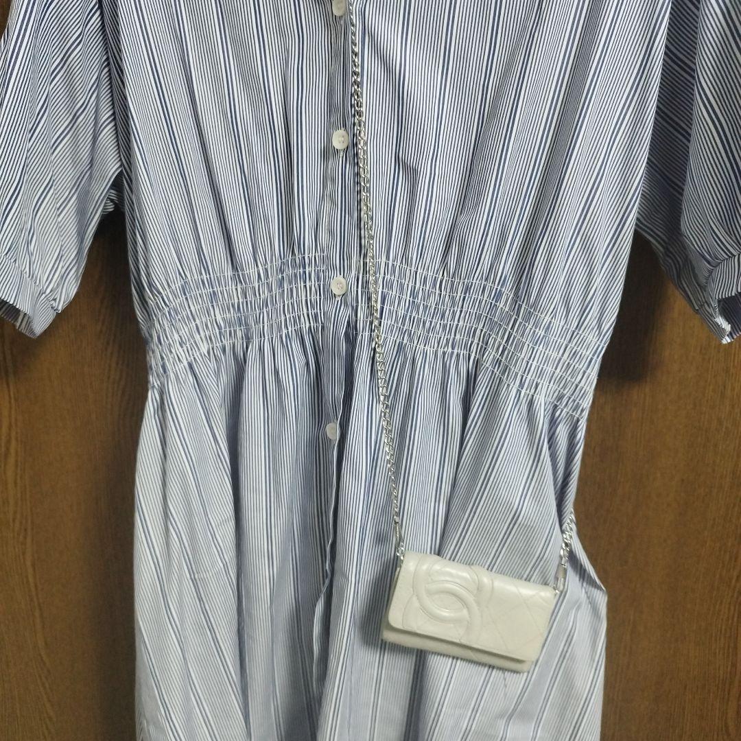 CHANEL シャネルカンボンライン　グレー レザー キーケース　ケース