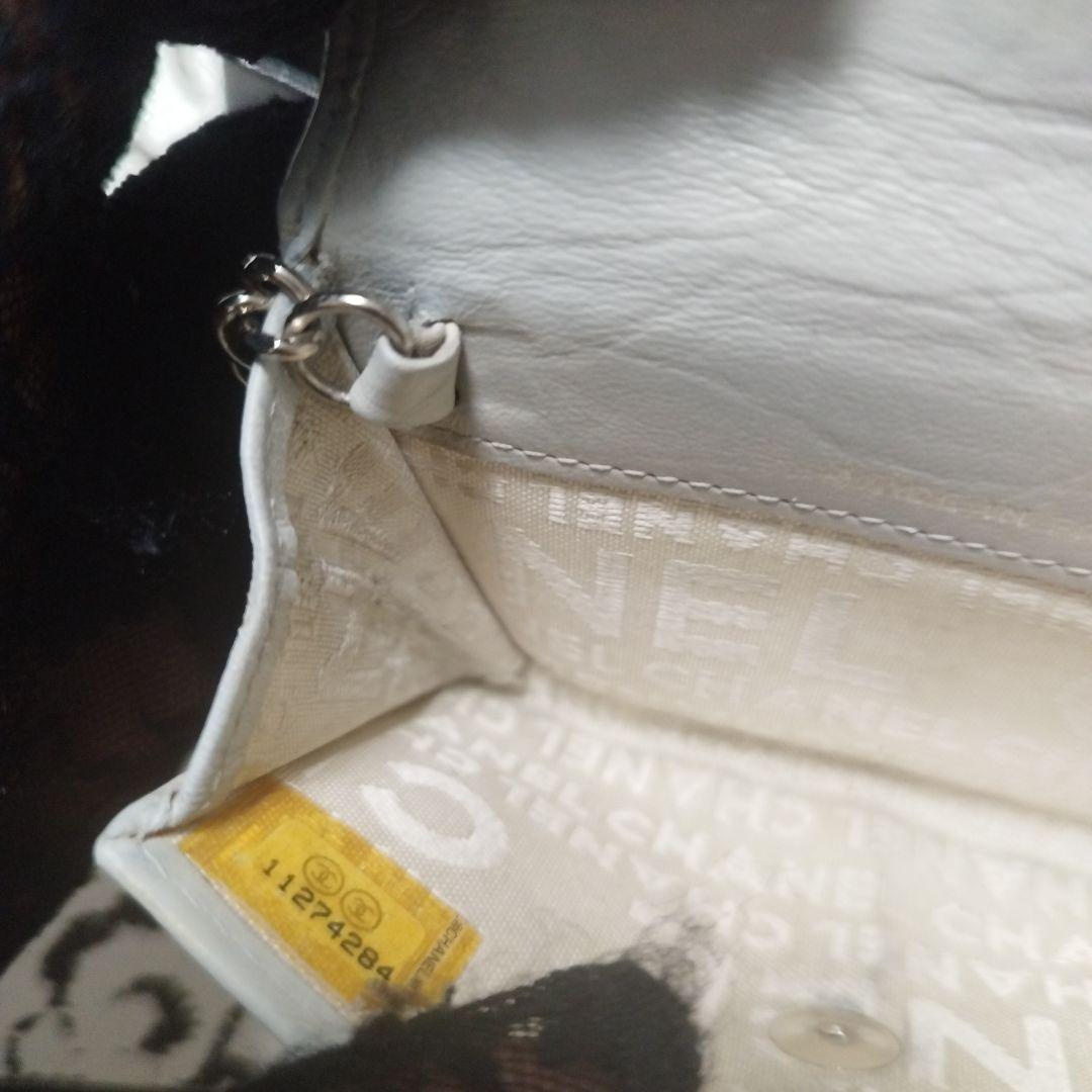 CHANEL シャネルカンボンライン　グレー レザー キーケース　ケース