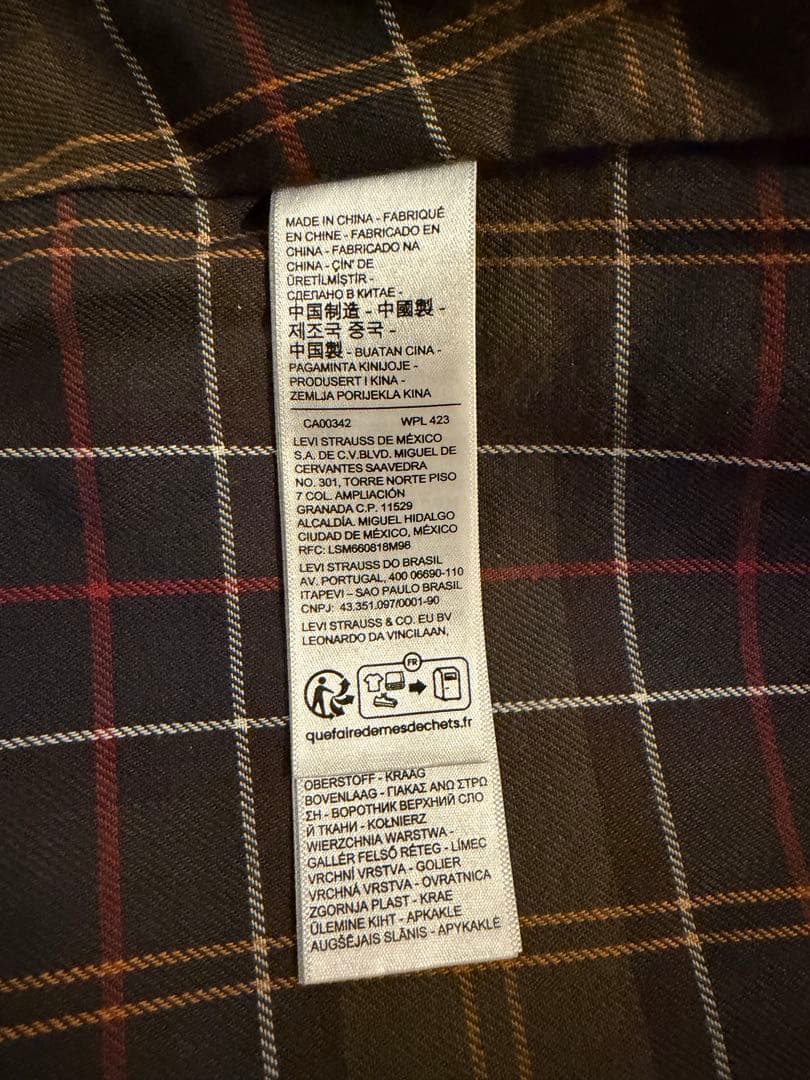 ジャケット・アウター LEVI'S x Barbour Type II Denim Trucker