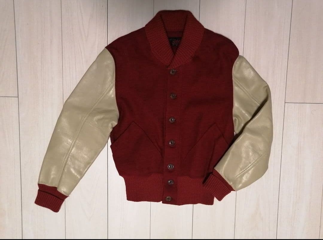 マッコイズ　スタジャン　The Real McCOY's　希少　革