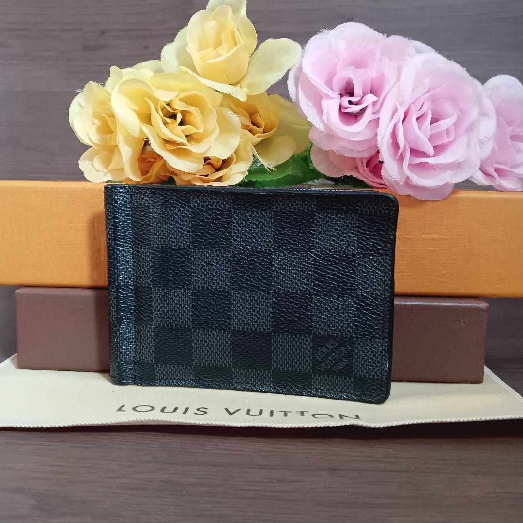 b775 ✨美品✨ ルイヴィトン ダミエ グラフィット ポルトフォイユ・パンス