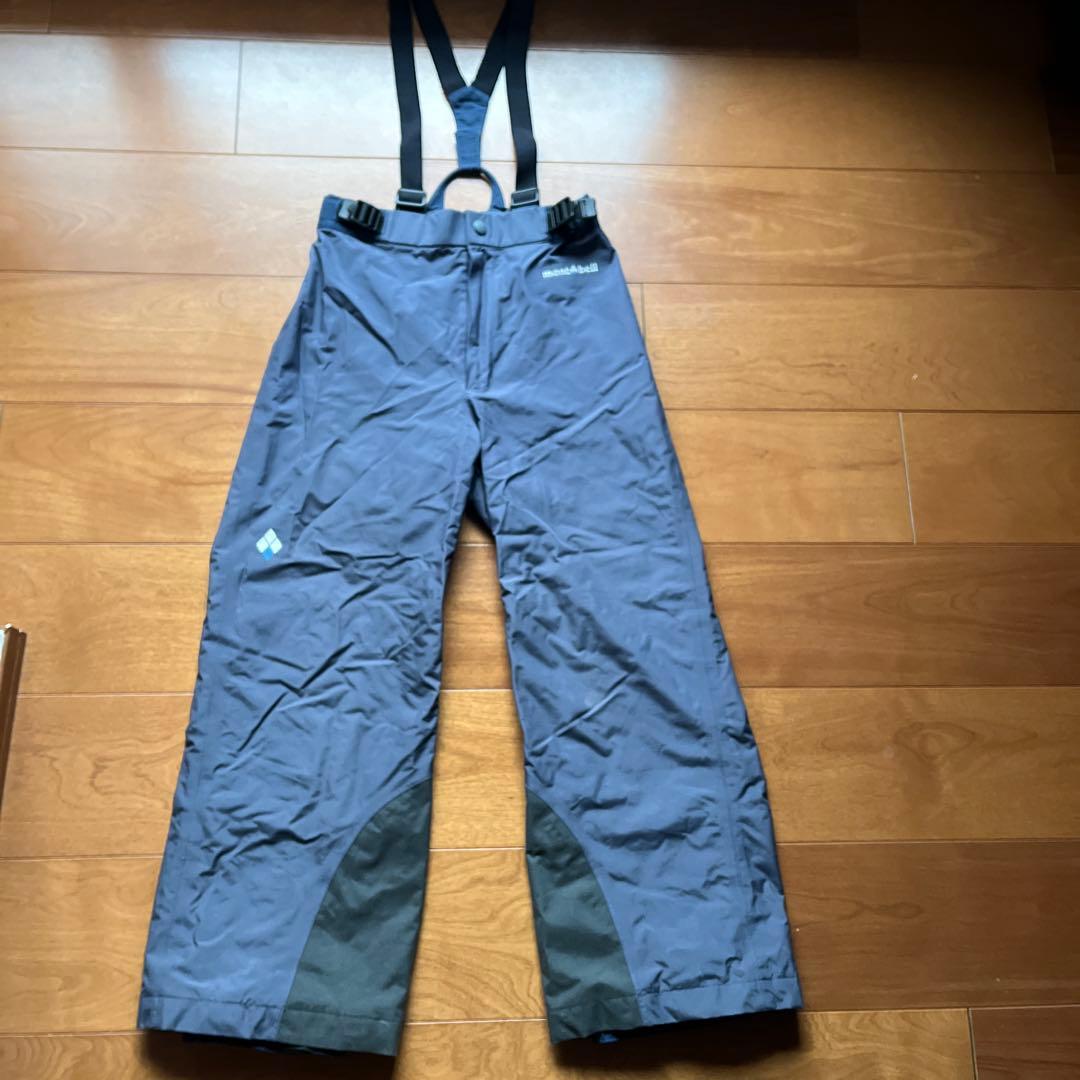 mont-bell 子ども用 スキーウェア パンツ130 紺