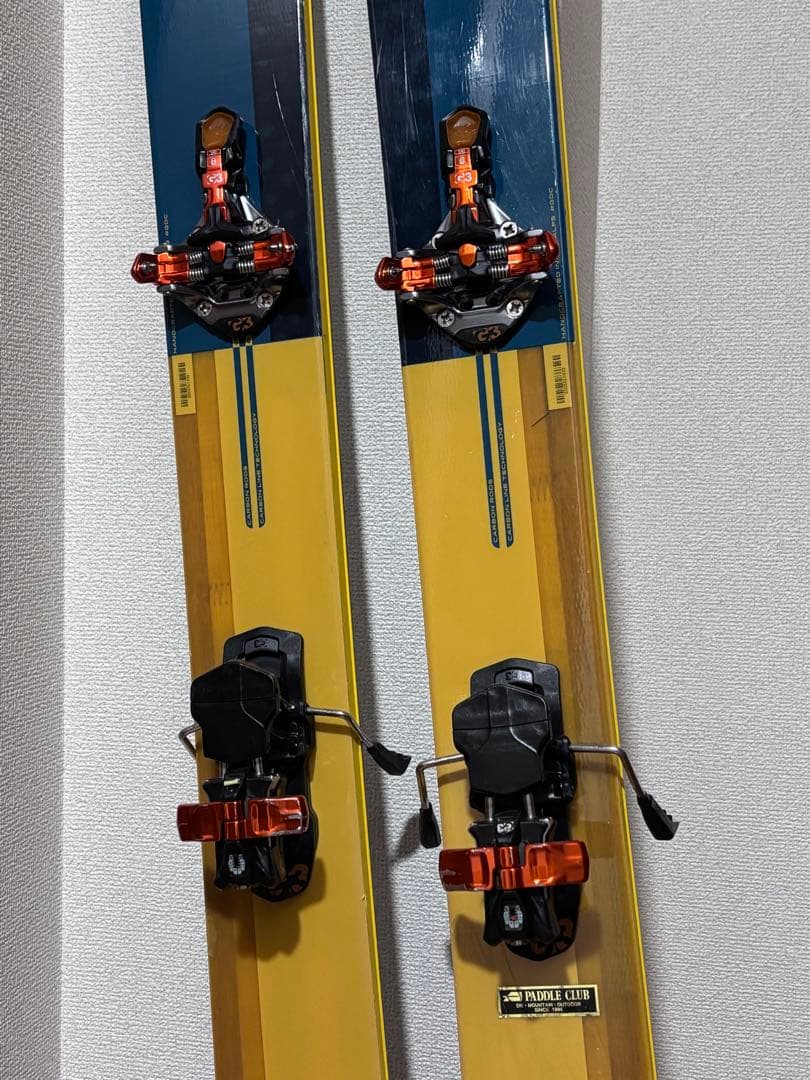 山スキー　エラン RIPSTICK 106/180 登山用スキンPOMOCA