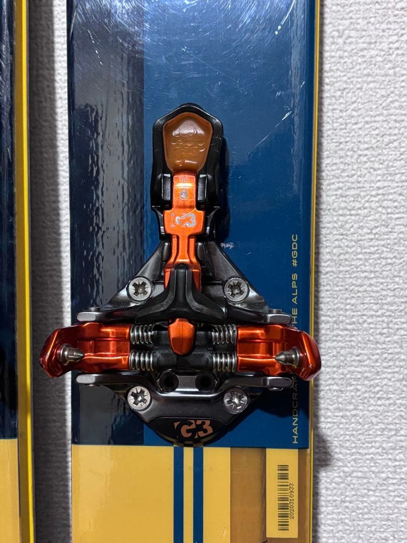 山スキー　エラン RIPSTICK 106/180 登山用スキンPOMOCA