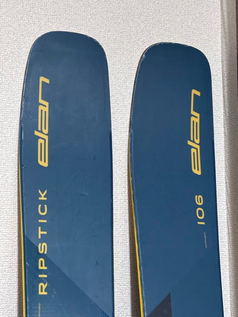 山スキー　エラン RIPSTICK 106/180 登山用スキンPOMOCA