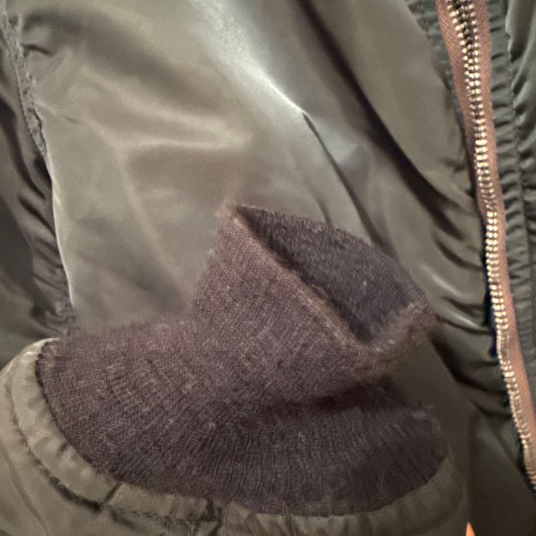 アルファ ALPHA MA-1 ネイビー アメリカ製 L