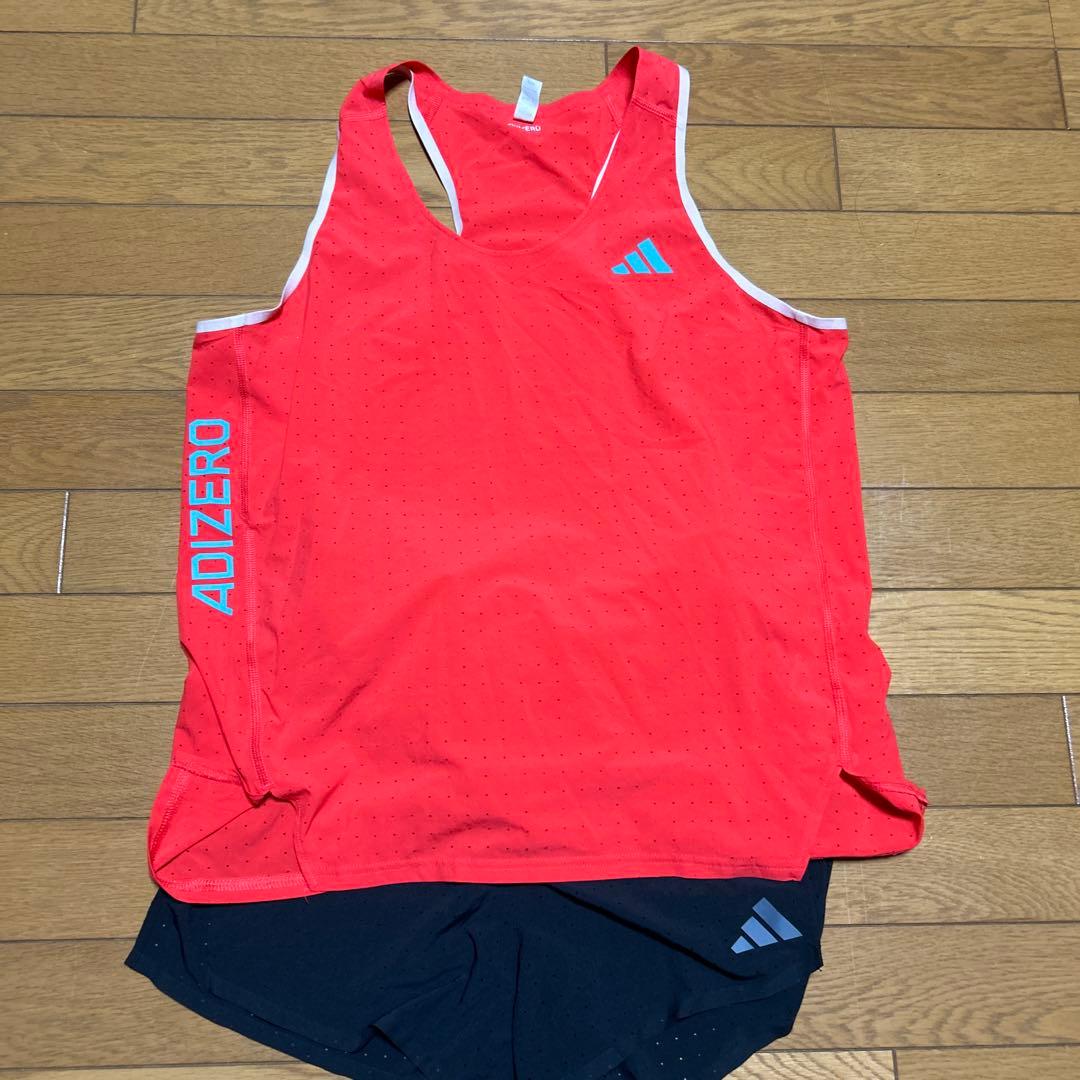 adidas ADIZERO PRO シングレット　上下