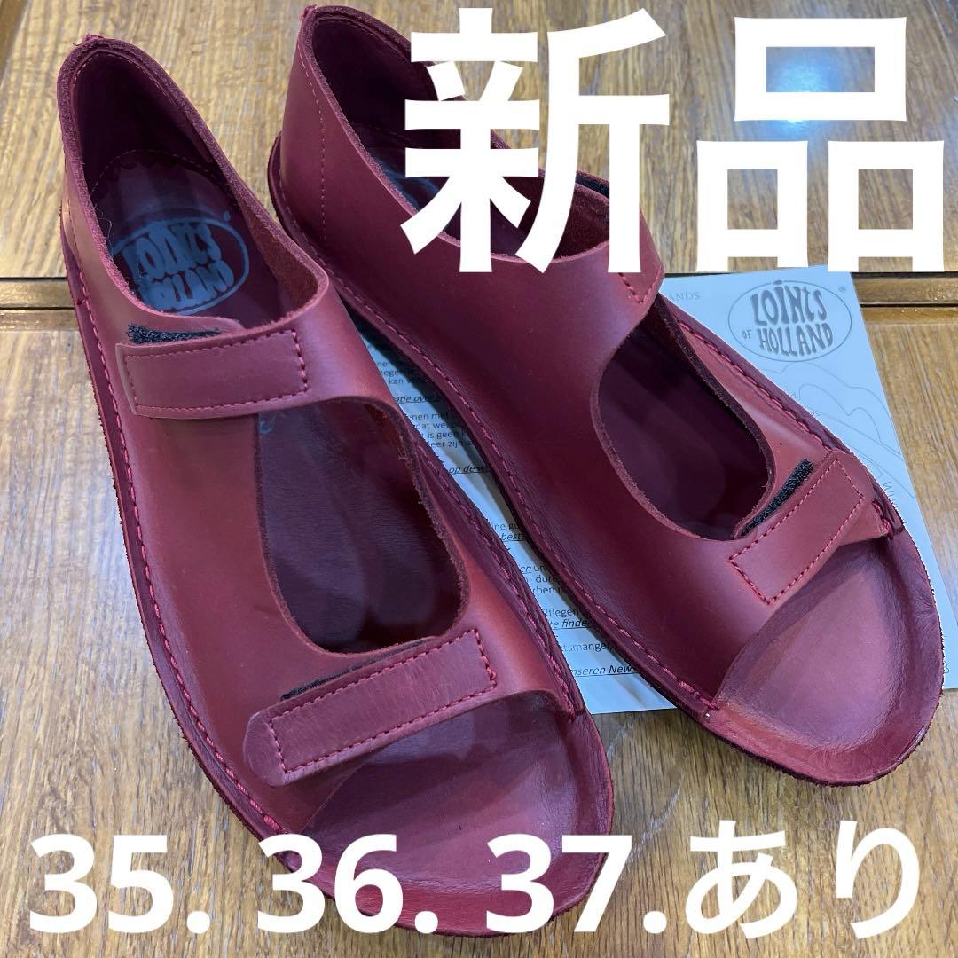 ロインツ39942 赤　37 新品定価¥28600