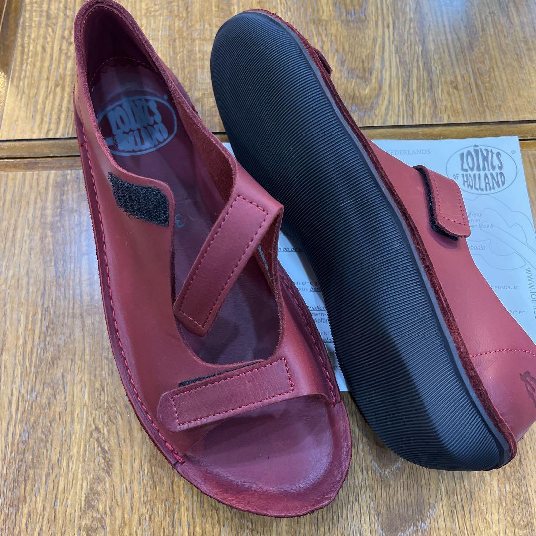 ロインツ39942 赤　37 新品定価¥28600