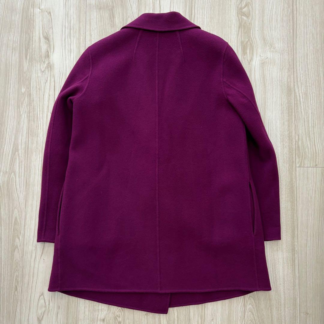 【美品】Theory 23AW CLAIRENE コート カシミヤ S パープル