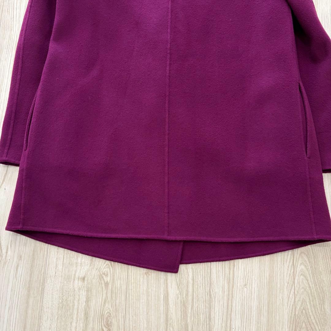 【美品】Theory 23AW CLAIRENE コート カシミヤ S パープル