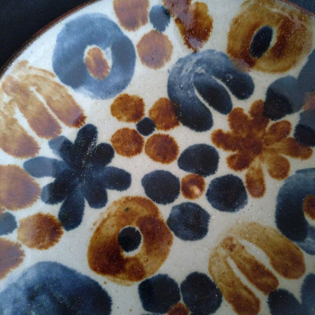 深貝工房　大皿　8寸　25センチ