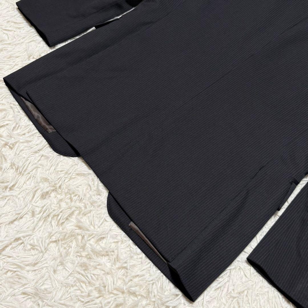 美品 バーバリー ブラック レーベル スーツ セットアップ 2B ストライプ