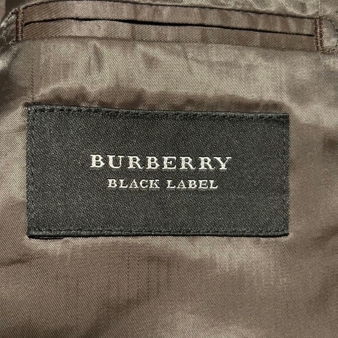 美品 バーバリー ブラック レーベル スーツ セットアップ 2B ストライプ