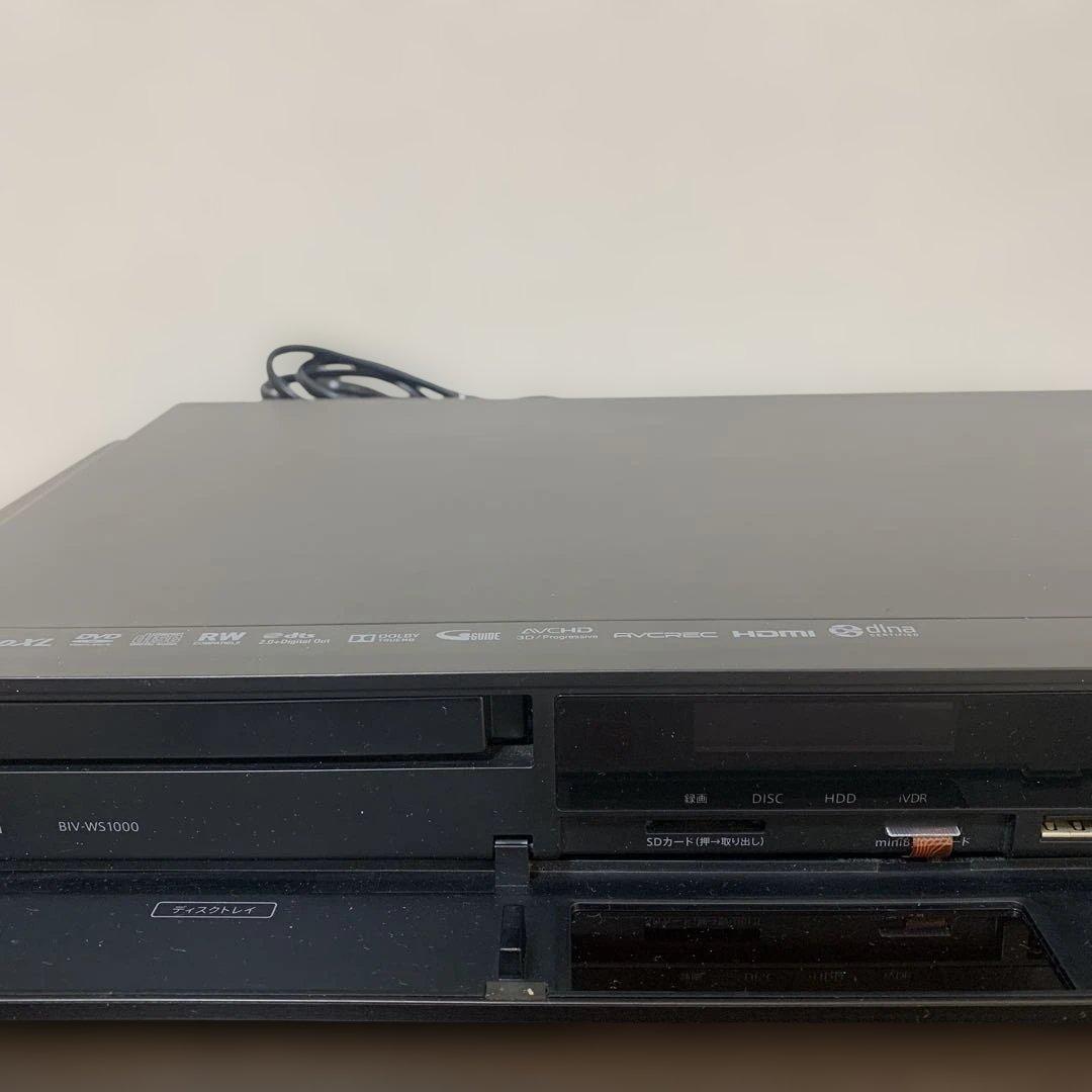 BIV-WS1000 iVDR対応 ブルーレイレコーダー