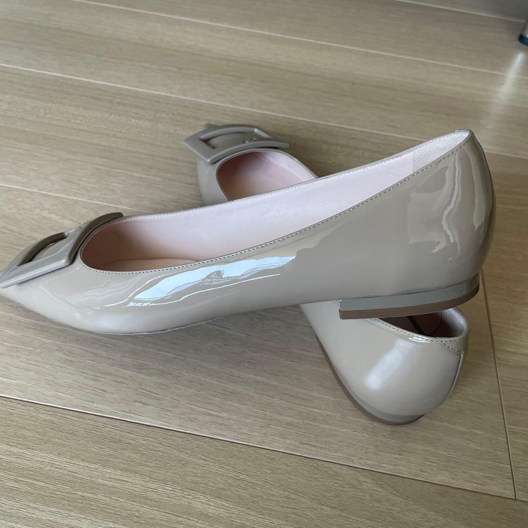 ROGER VIVIER フラットシューズ 38 1/2