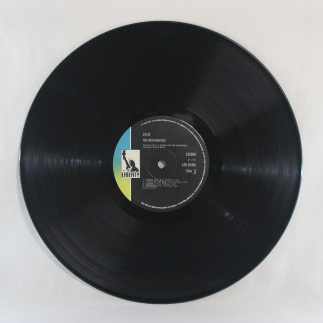 英LP Groundhogs Split UKオリジナル初回プレス盤ブルーラベル