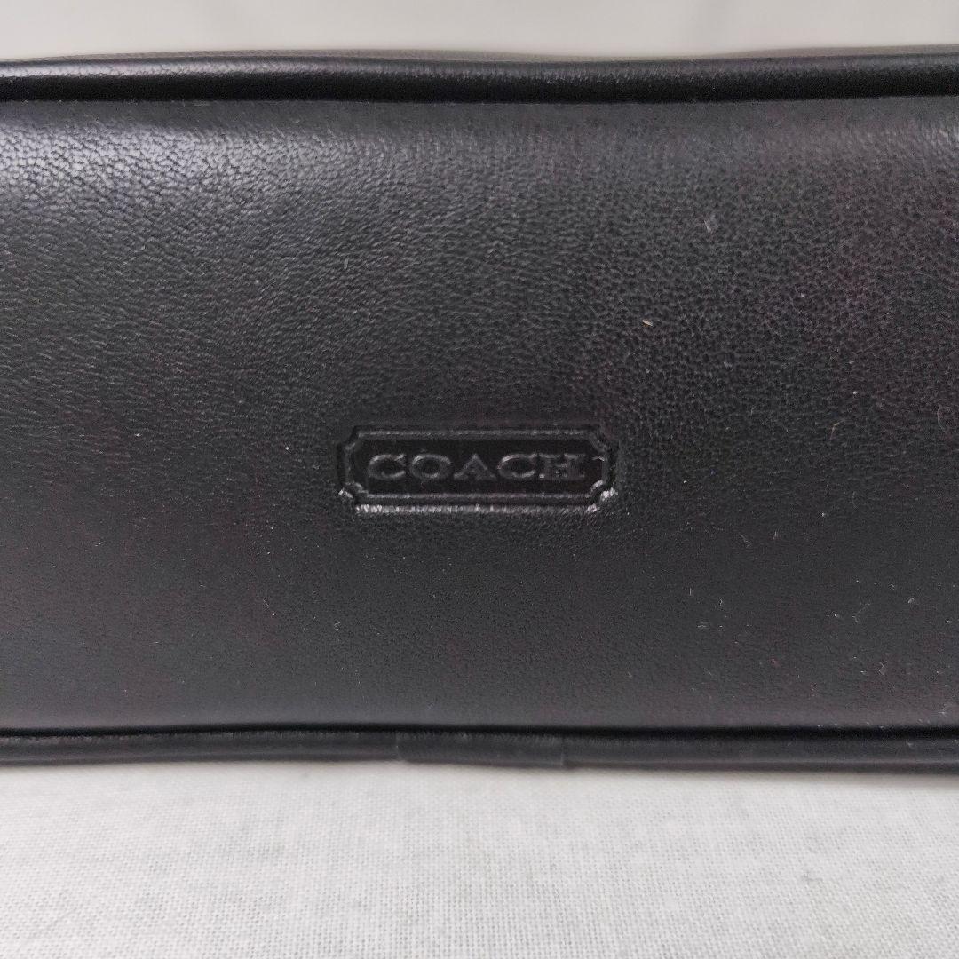 箱あり未使用品✨️　オールドコーチ　グラブタンレザー　ポーチ　黒
