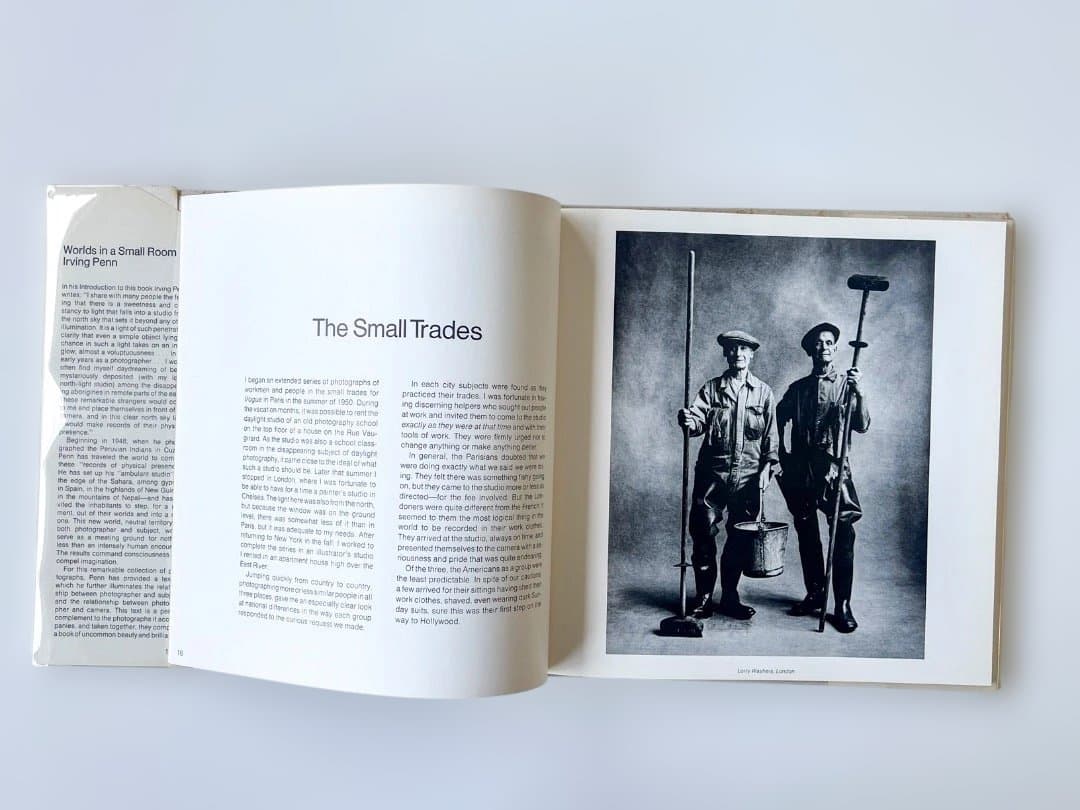 アート・デザイン・音楽 Worlds in a Small Room by Irving Penn