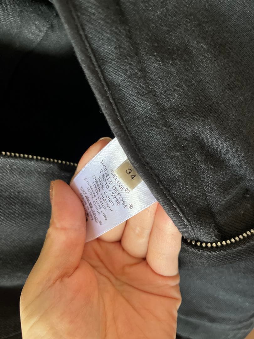 リ*ド様 celineフィービー期セリーヌデニムジャケット34