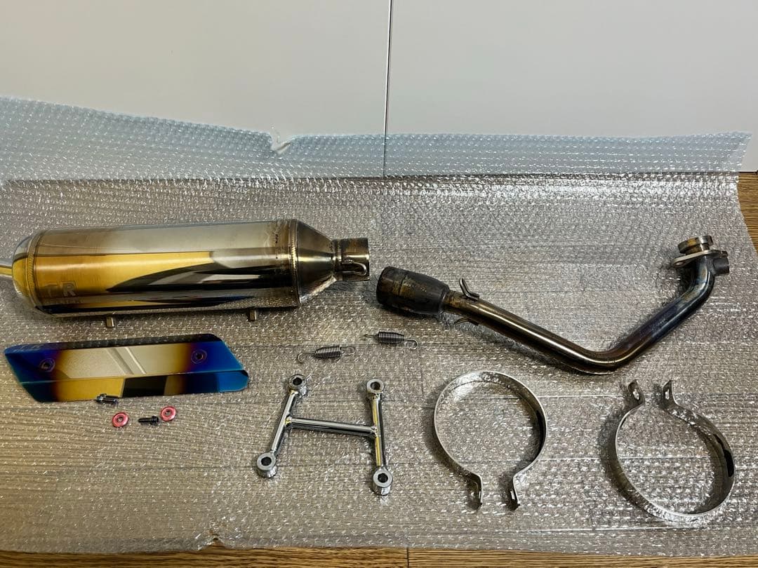 PGO ティグラ125 150 TILIER隔壁マフラー