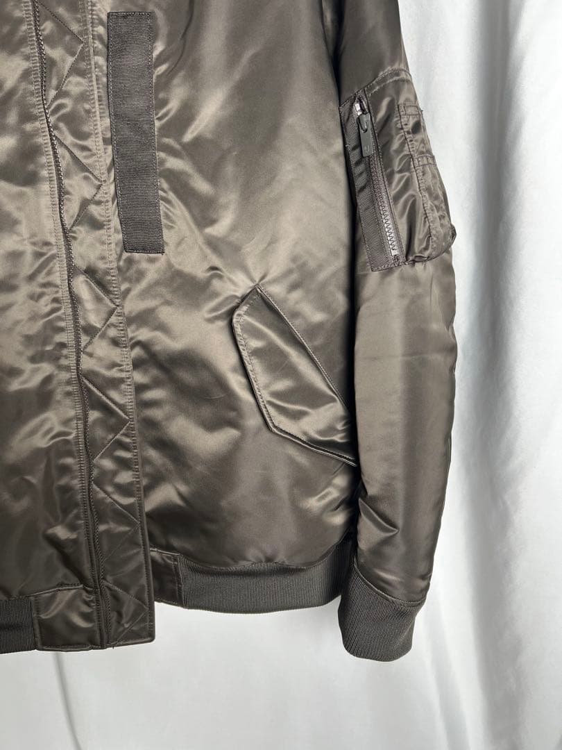 ユニクロ +J MA-1 グレー XXL