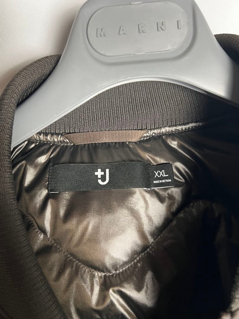 ユニクロ +J MA-1 グレー XXL